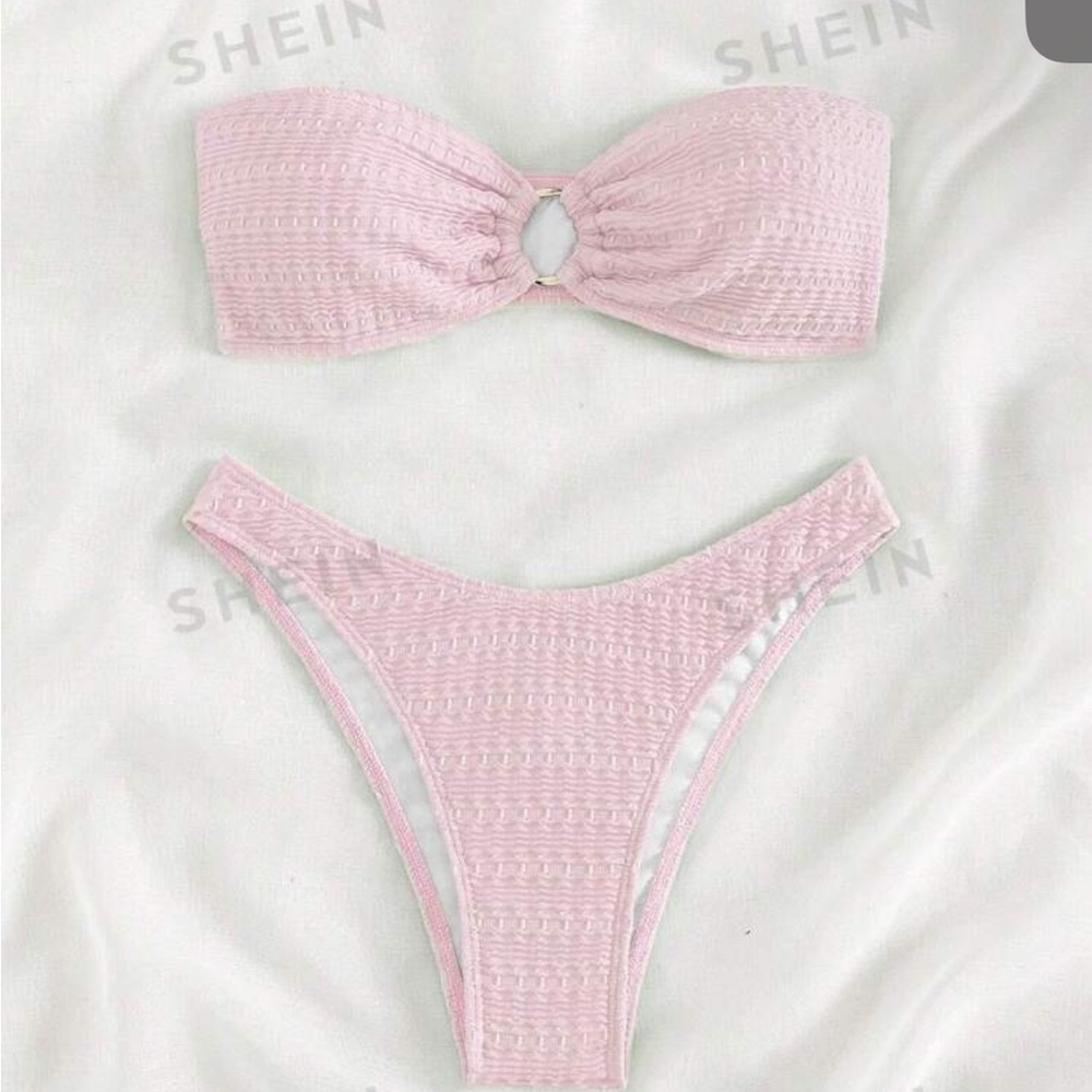NWOT Shein strapless bikini